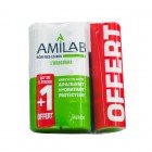 AMILAB SOIN LEVRES DUO 2 X 3,6ML + 1 TUBE OFFERT
