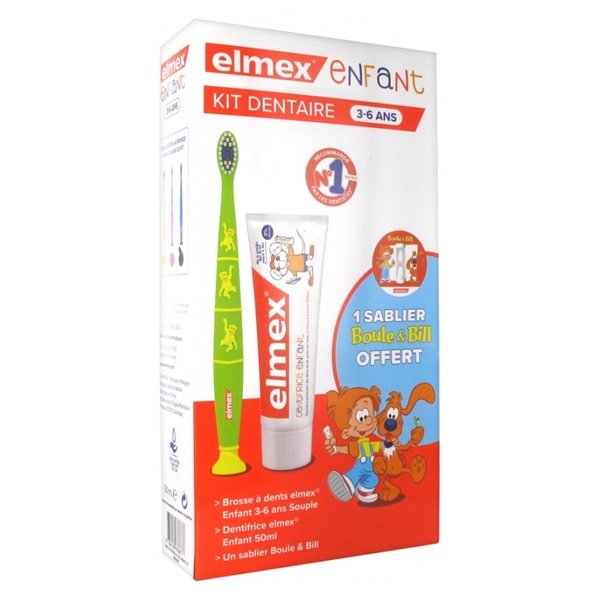 Elmex Kit Dentaire Enfant 3-6 ans