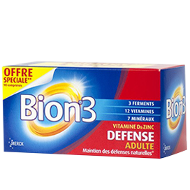 Bion 3 Adulte 90 comprimés pas cher